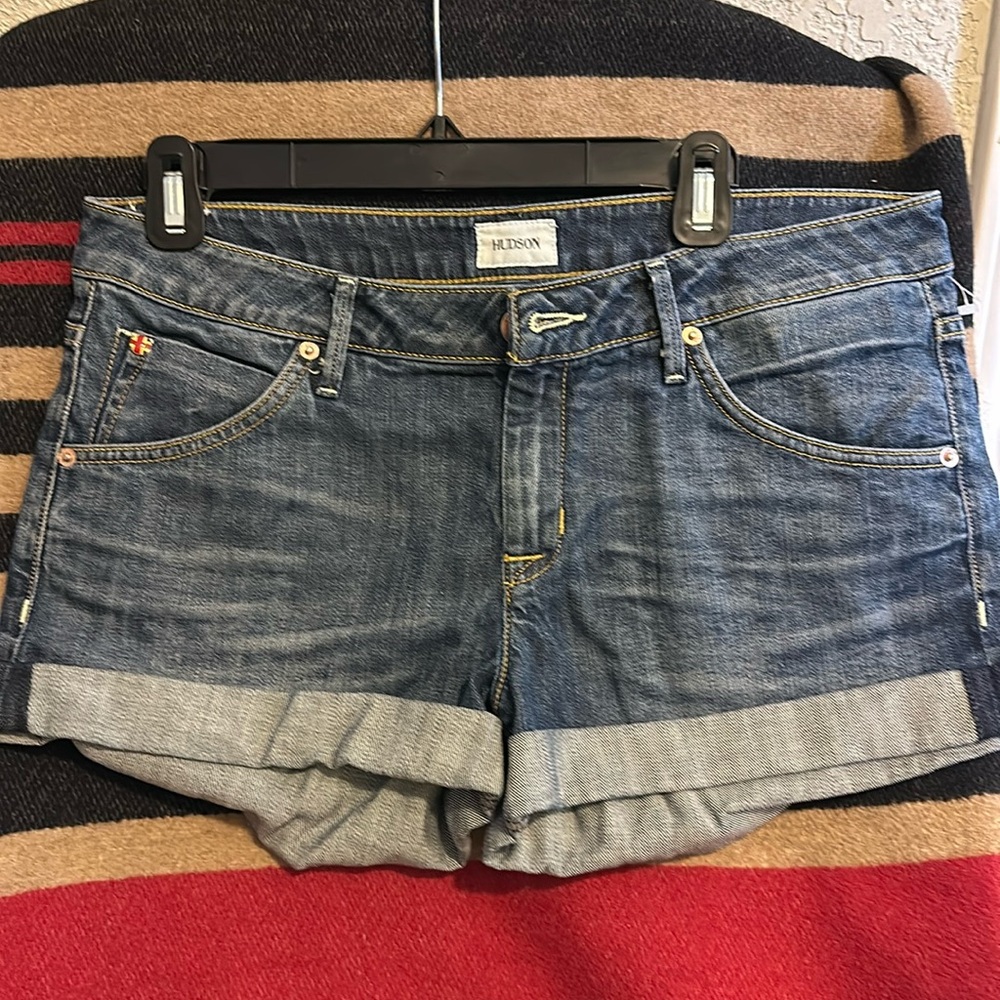Hudson Jeans Blue Jean Shorts